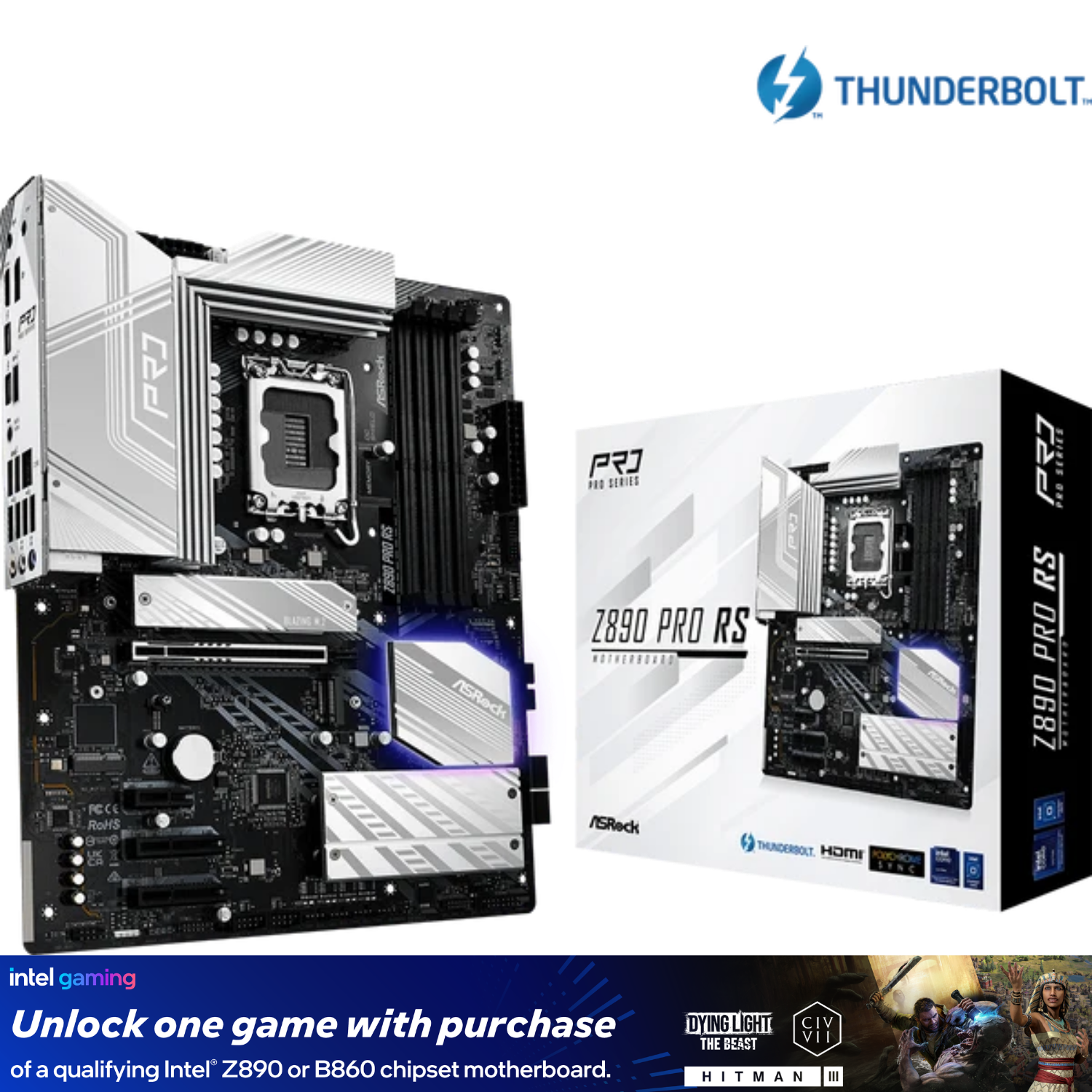 لوحة أم ASRock Z890 Pro RS | 90-MXBP10-A0UAYZ