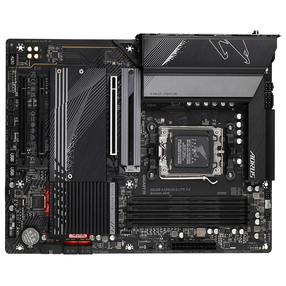 GIGABYTE B650 AORUS ELITE AX AMD ATX Motherboard | B650-AORUS-ELITE-AX |