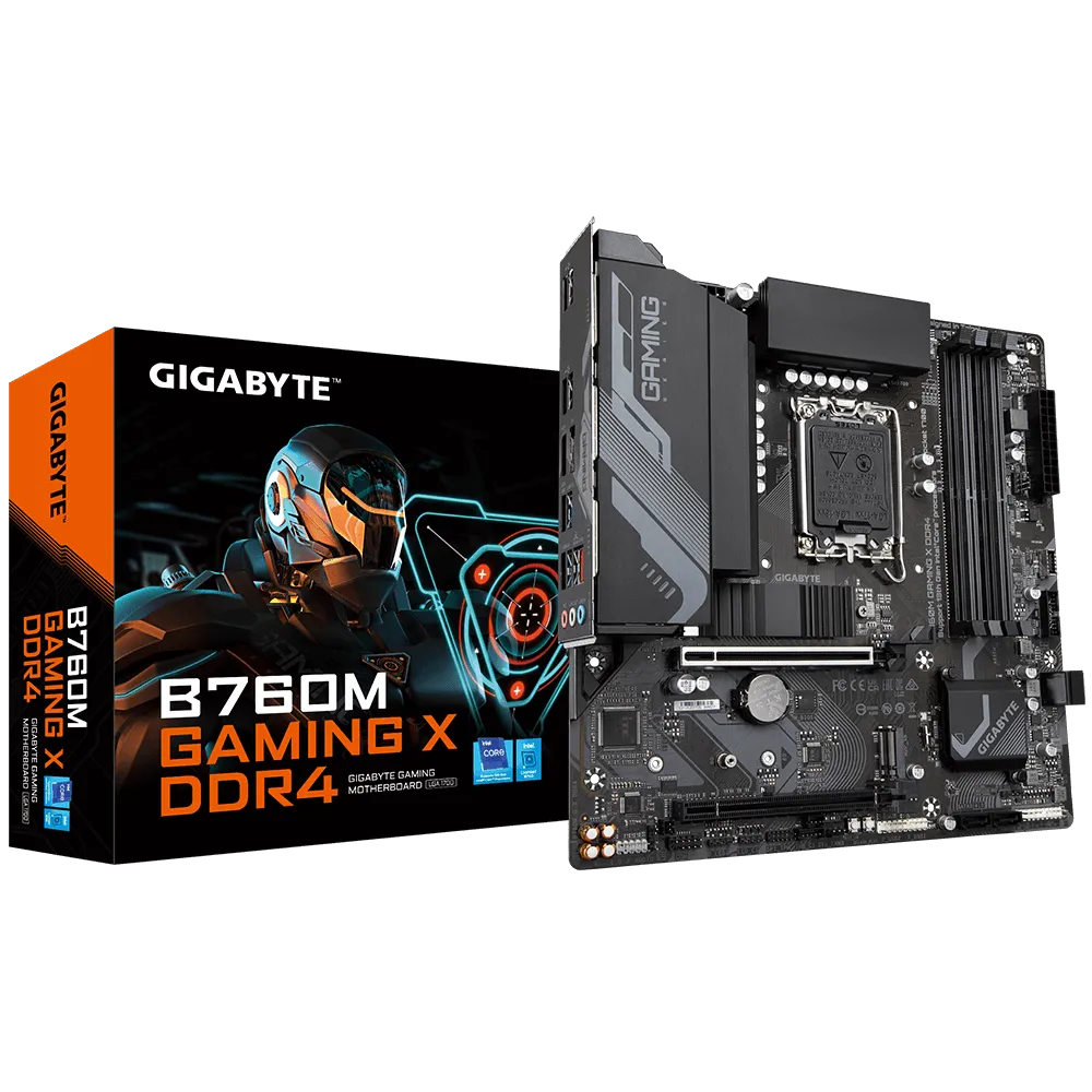 GIGABYTE B760M GAMING X DDR4 Intel 700 Series mATX Motherboard | B760M-GAMING-X-DDR4 |