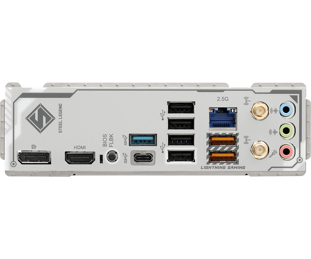 ASRock B850M Steel Legend WiFi AM5 Socket Motherboard | 90-MXBS20-A0UAYZ