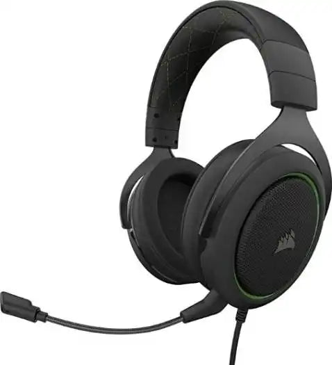 Corsair HS50 PRO STEREO Gaming Headset — Green|CA-9011216-NA