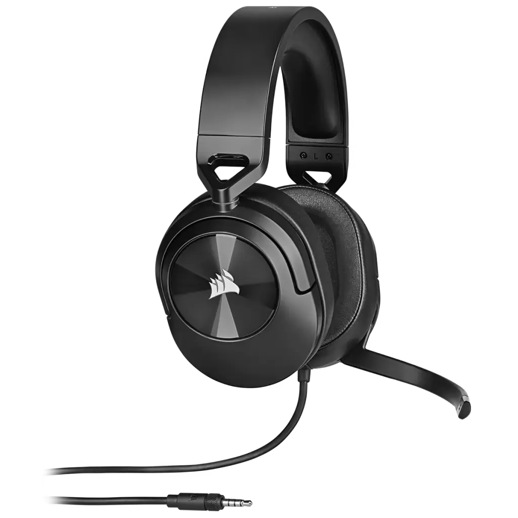 Corsair HS55 STEREO Wired Gaming Headset — Carbon | CA-9011260-NA