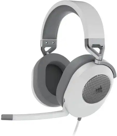 Corsair HS65 Surround Wired Gaming Headset,White | CA-9011271-NA