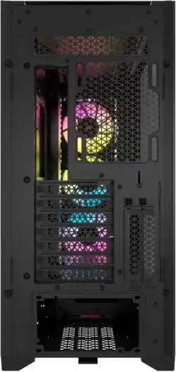 Corsair iCUE 5000D RGB Airflow V2 Mid-Tower ATX PC Case, High-Airflow Design, Tempered Glass Panel, , Node PRO Controller, Black | CC-9011242-WW