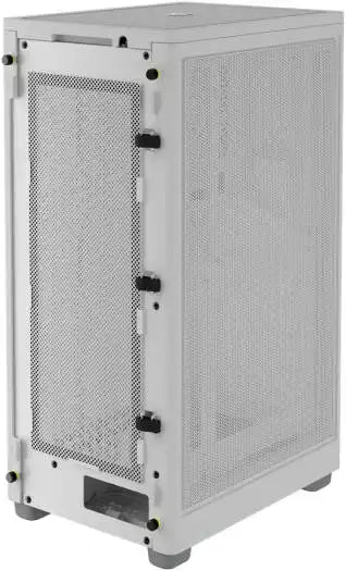 Corsair 2000D AIRFLOW Mini-ITX PC Case, Optimal Airflow Design, Mesh on All Sides, Up to 360mm Radiator & 8 Fans Support, White | CC-9011245-WW