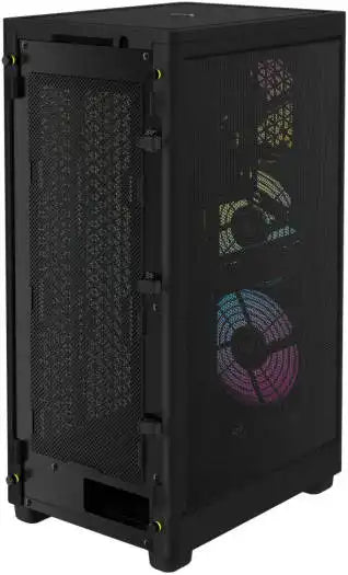 Corsair 2000D RGB AIRFLOW Mini-ITX PC Case, Optimal Airflow Design, Mesh on All Sides, Up to 360mm Radiator & 8 Fans Support, Black | CC-9011246-WW