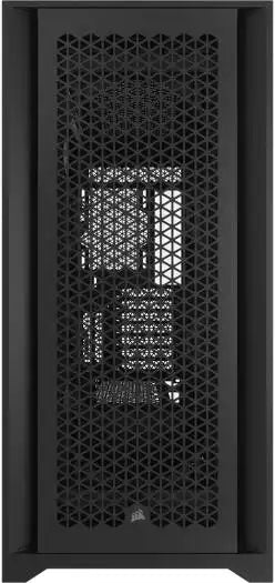 Corsair 5000D Core Airflow Mid-Tower ATX PC Case, High-Airflow Front Panel, Tempered Glass Case Windows, 25mm Cable Routing, Black | CC-9011261-WW