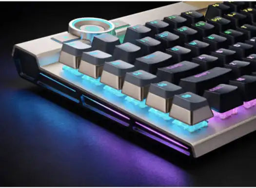 Corsair K100 Midnight Gold-OPX SILVER-RGB Gaming Keyboard