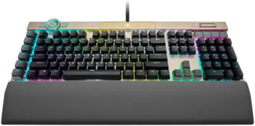 Corsair K100 Midnight Gold-OPX SILVER-RGB Gaming Keyboard