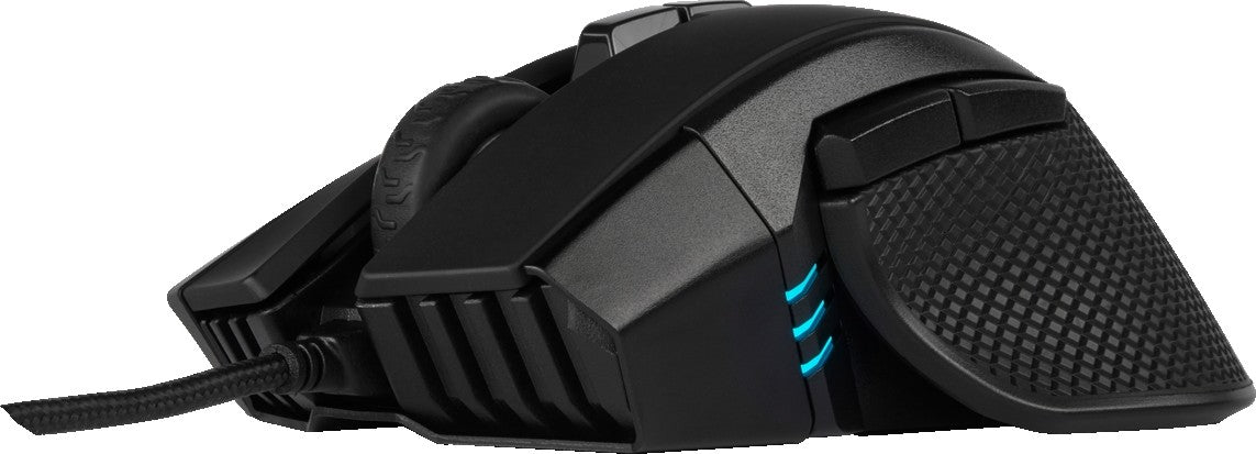 Corsair IRONCLAW RGB, FPS/MOBA, Black Wired Optical Gaming Mouse | CH-9307011-NA