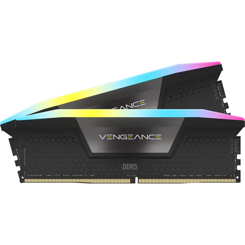 Corsair VENGEANCE RGB 32GB (2x16GB) 7200MHz Black Desktop Memory|CMH32GX5M2X7200C34