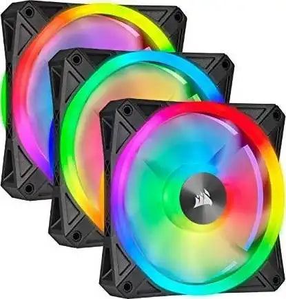 Corsair QL Series, Ql120 RGB, 3x120mm RGB LED Fan + Lighting Node CORE, Triple Pack | CO-9050098-WW