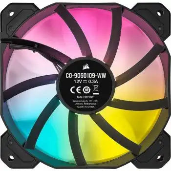 Corsair iCUE SP120 RGB Triple Fan, Elite Performance, 120mm PWM, Kit with iCUE Lighting Node Core| CO-9050109-WW