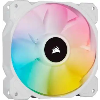 Corsair iCUE SP120 RGB Elite Performance 120mm Fan, White, PWM Single Fan | CO-9050136-WW