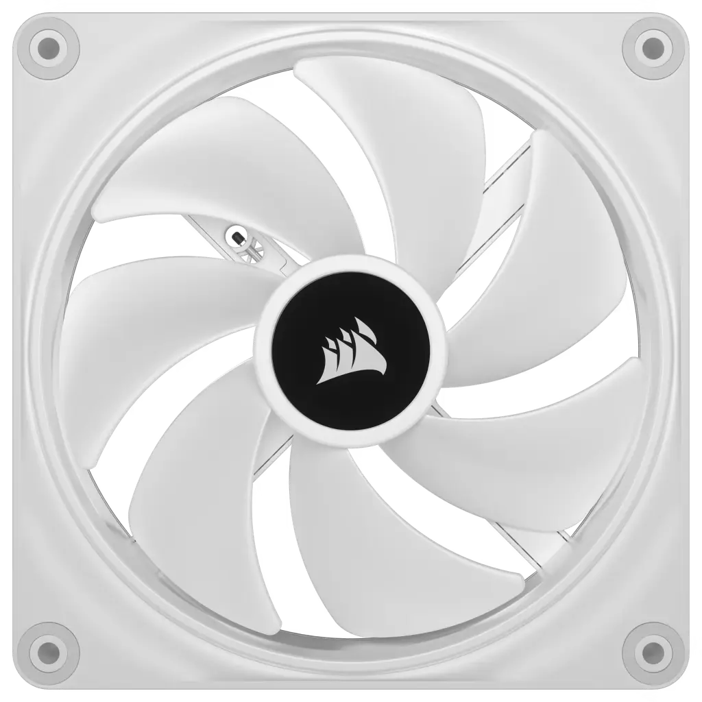Corsair iCUE LINK QX140 RGB 140mm PWM PC Fans Starter Kit with iCUE LINK System Hub - White|CO-9051008-WW