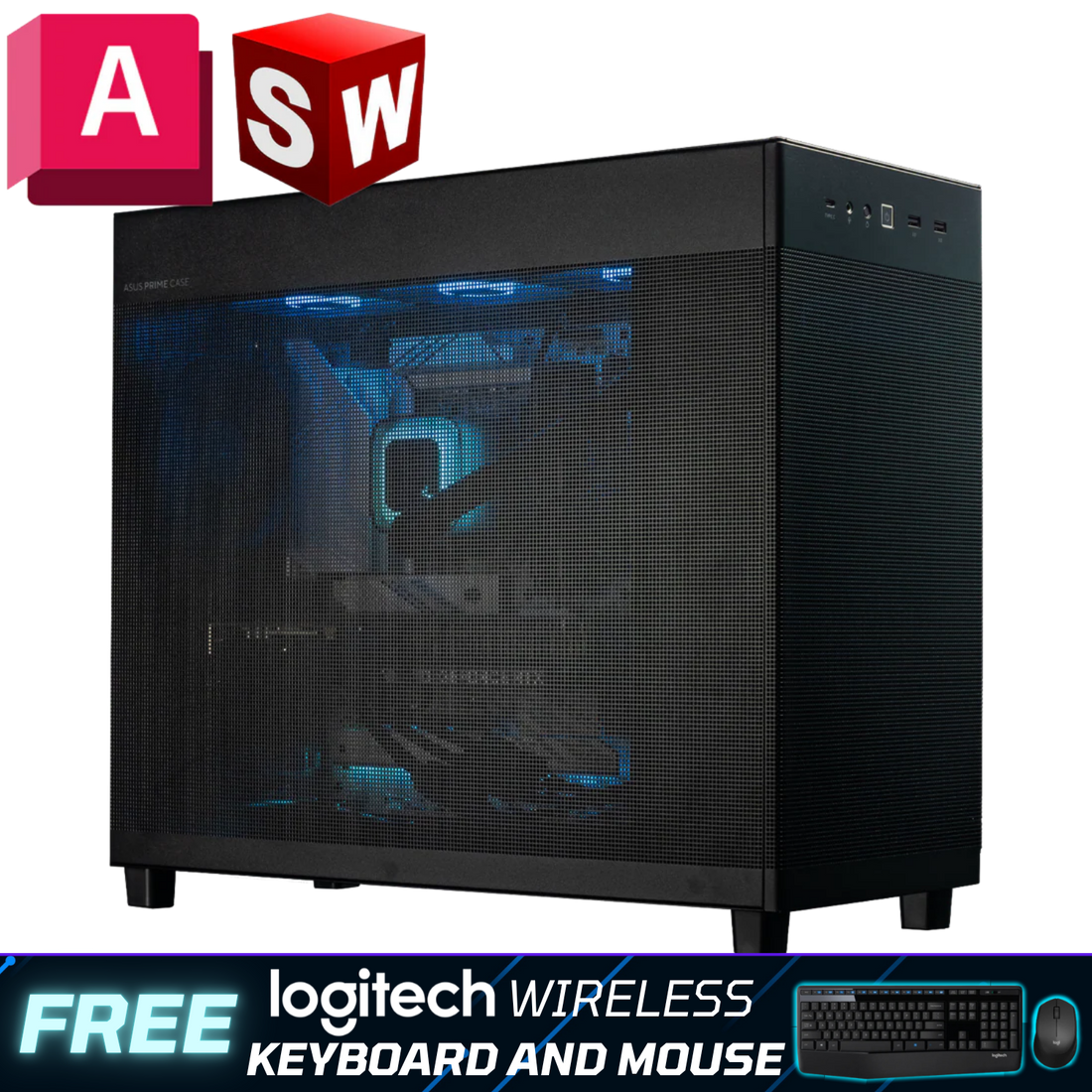 Drafting & Modeling Workstation – AutoCAD 2D, SolidWorks