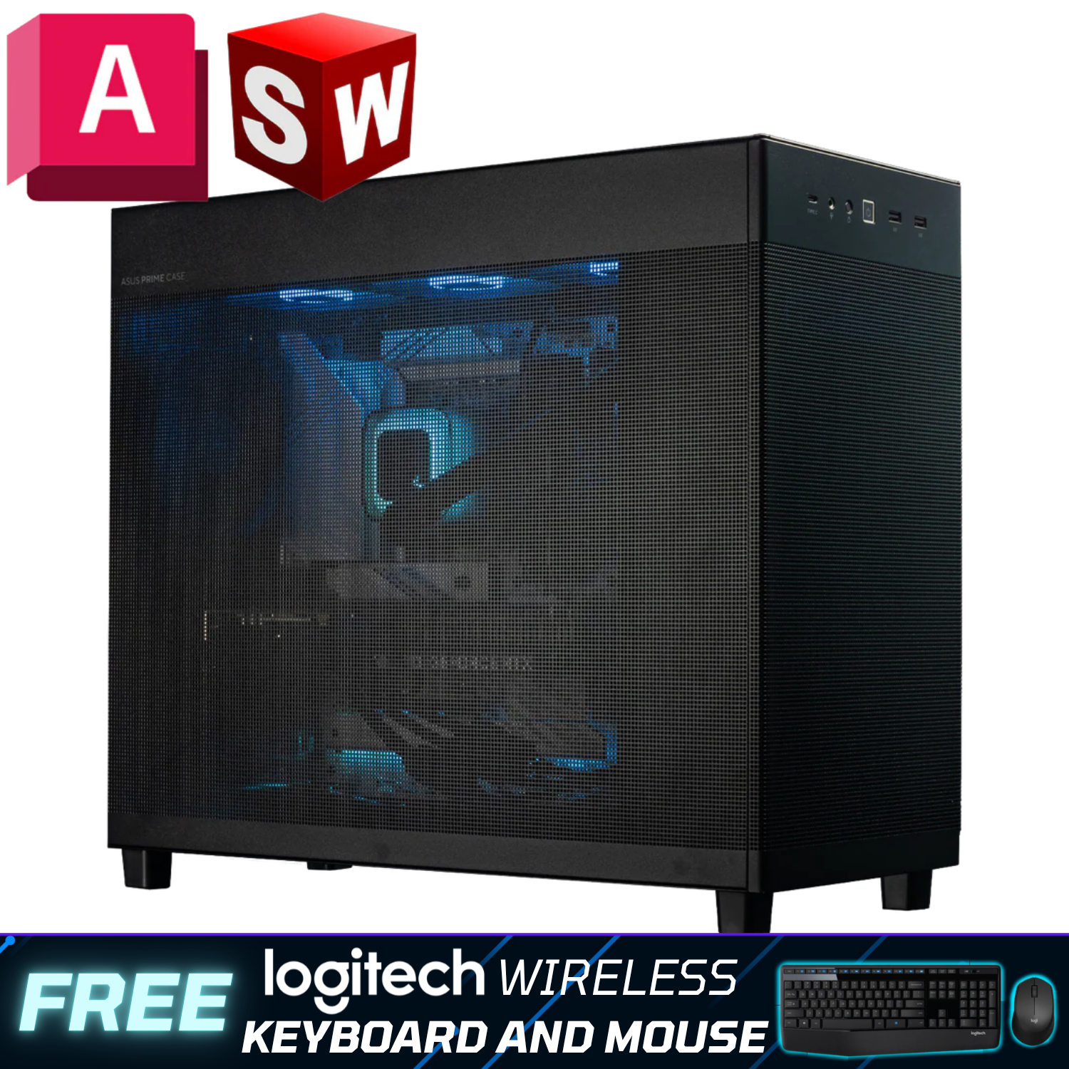 Drafting & Modeling Workstation for AutoCAD 2D, SolidWorks