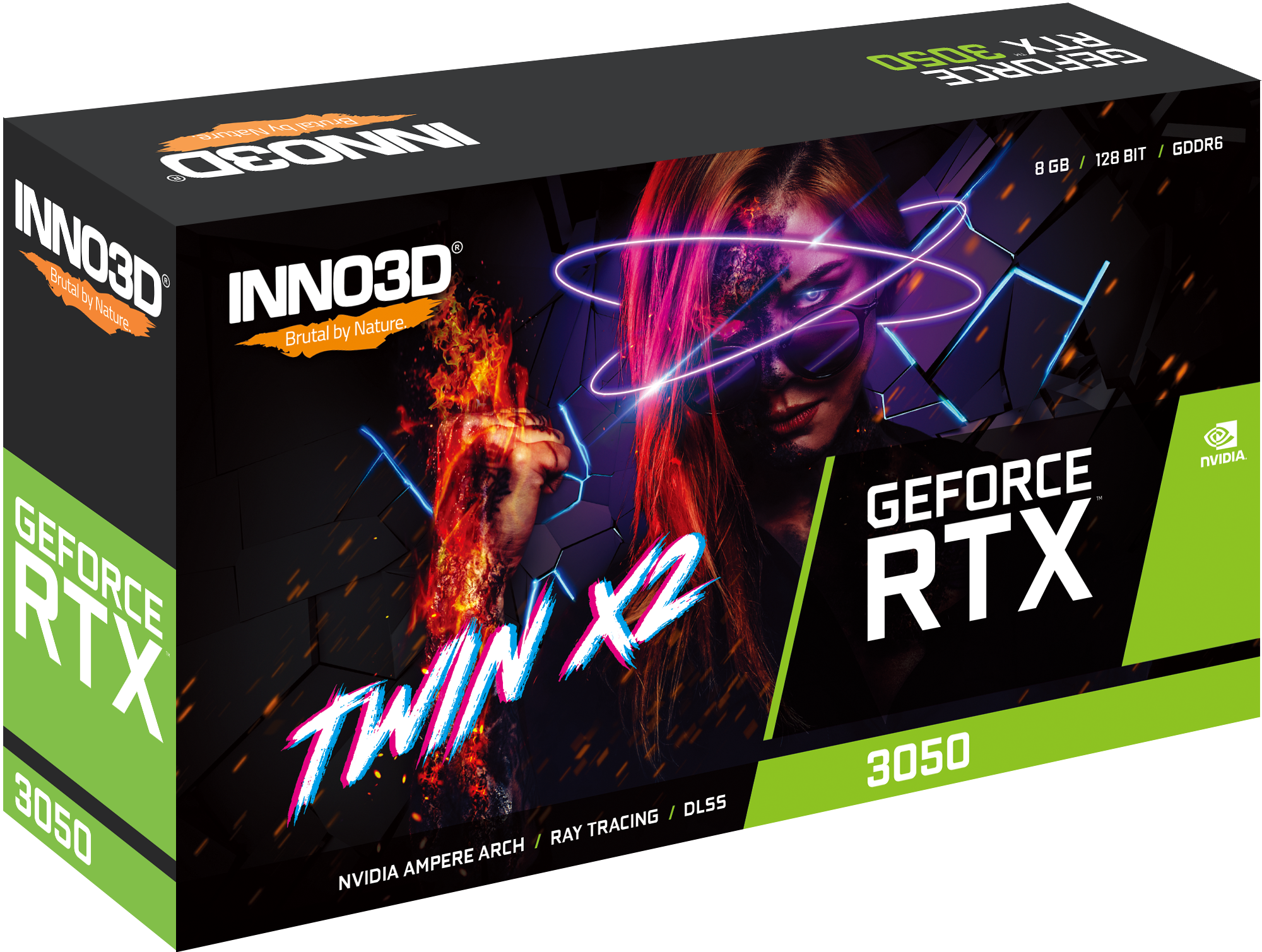 INNO3D GEFORCE RTX 3050 TWIN X2 OC