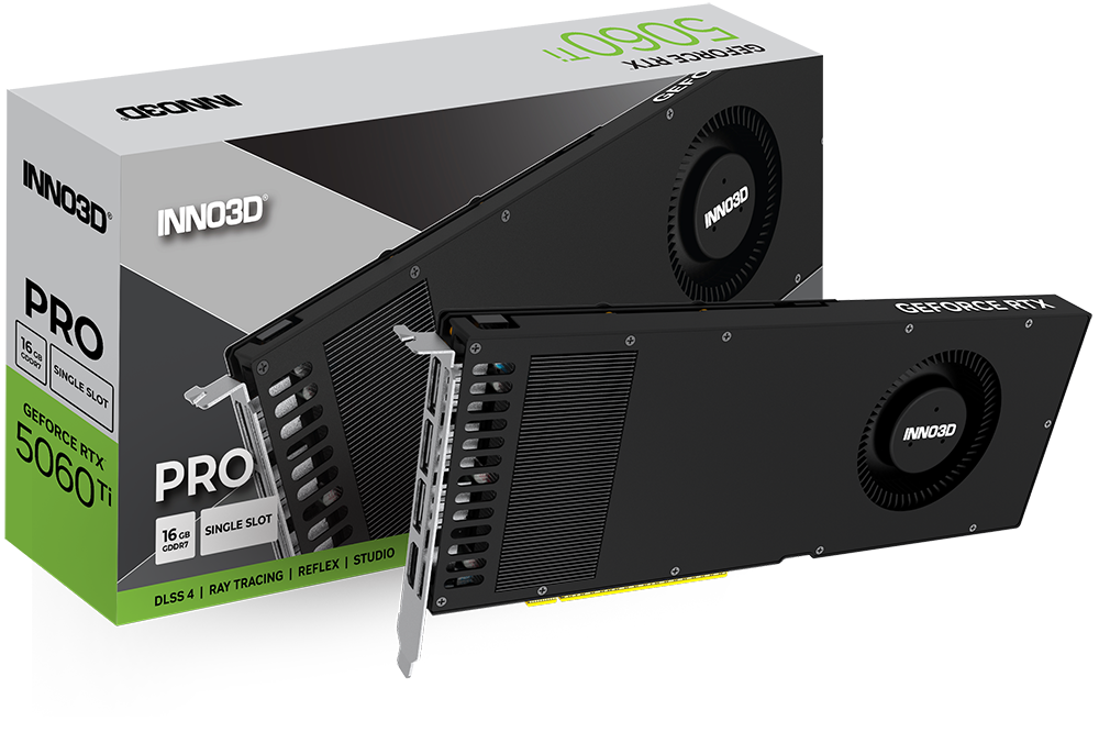 INNO3D GeForce RTX 5060Ti PRO Single Slot Graphics Card