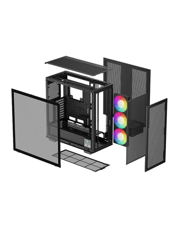 DeepCool MORPHEUS Black ATX PC Case | R-MORPHEUS-BKAPA1-G-1 |
