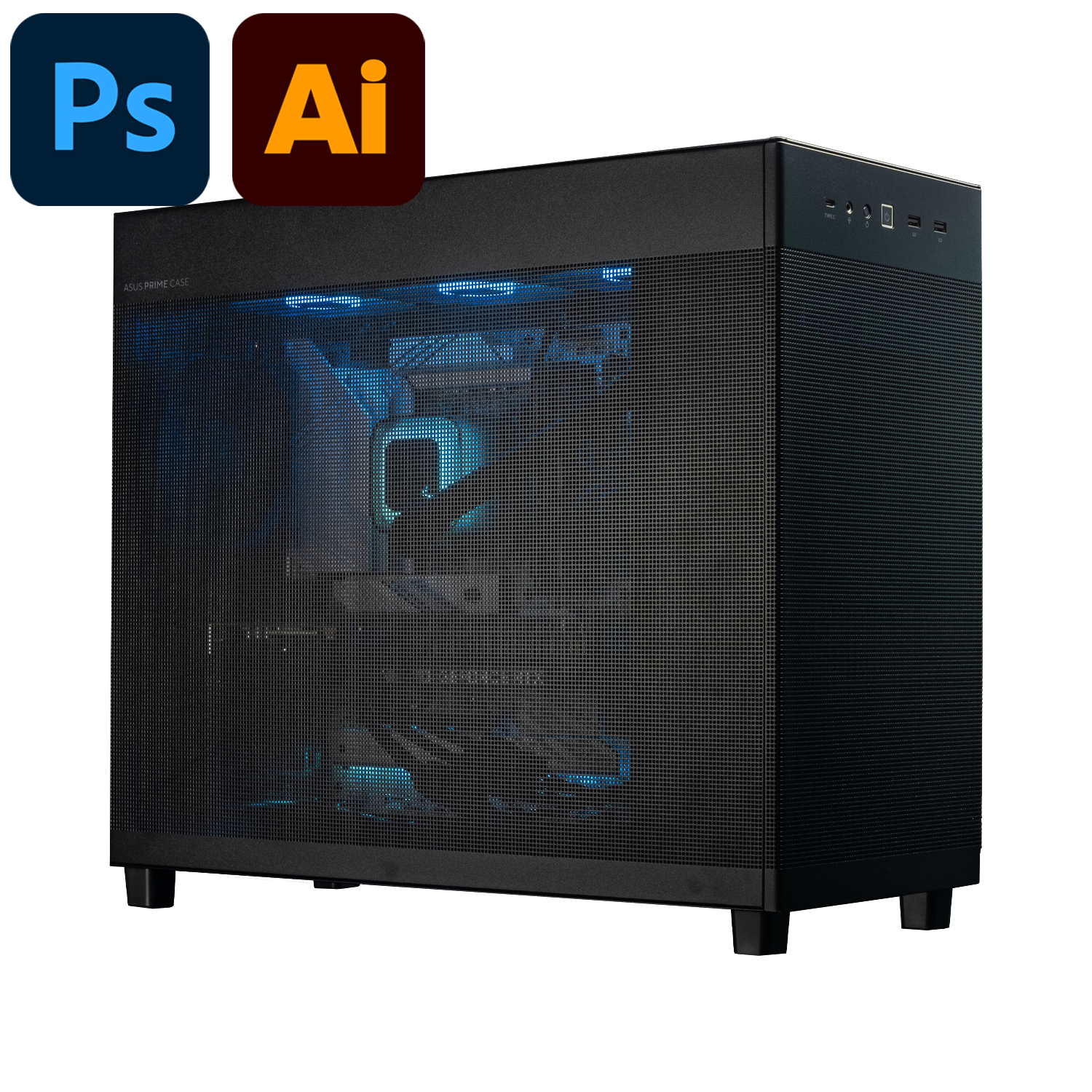 Image Editing & Design Workstation for Photoshop, Illustrator