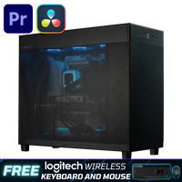 Video Editing Workstation for Adobe Premiere, DaVinci Resolve