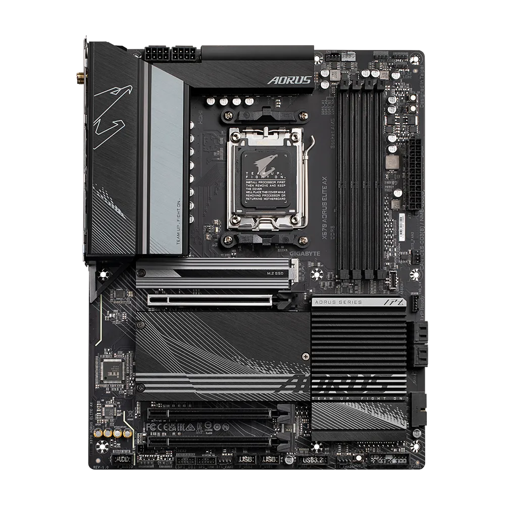 GIGABYTE X670 AORUS ELITE AX AMD ATX Motherboard | X670-AORUS-ELITE-AX |