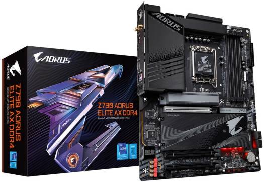 Gigabyte Z790 AORUS Elite AX Rev1 DDR5 LGA1700 ATX Motherboard | Z790-AORUS-ELITE-AX |