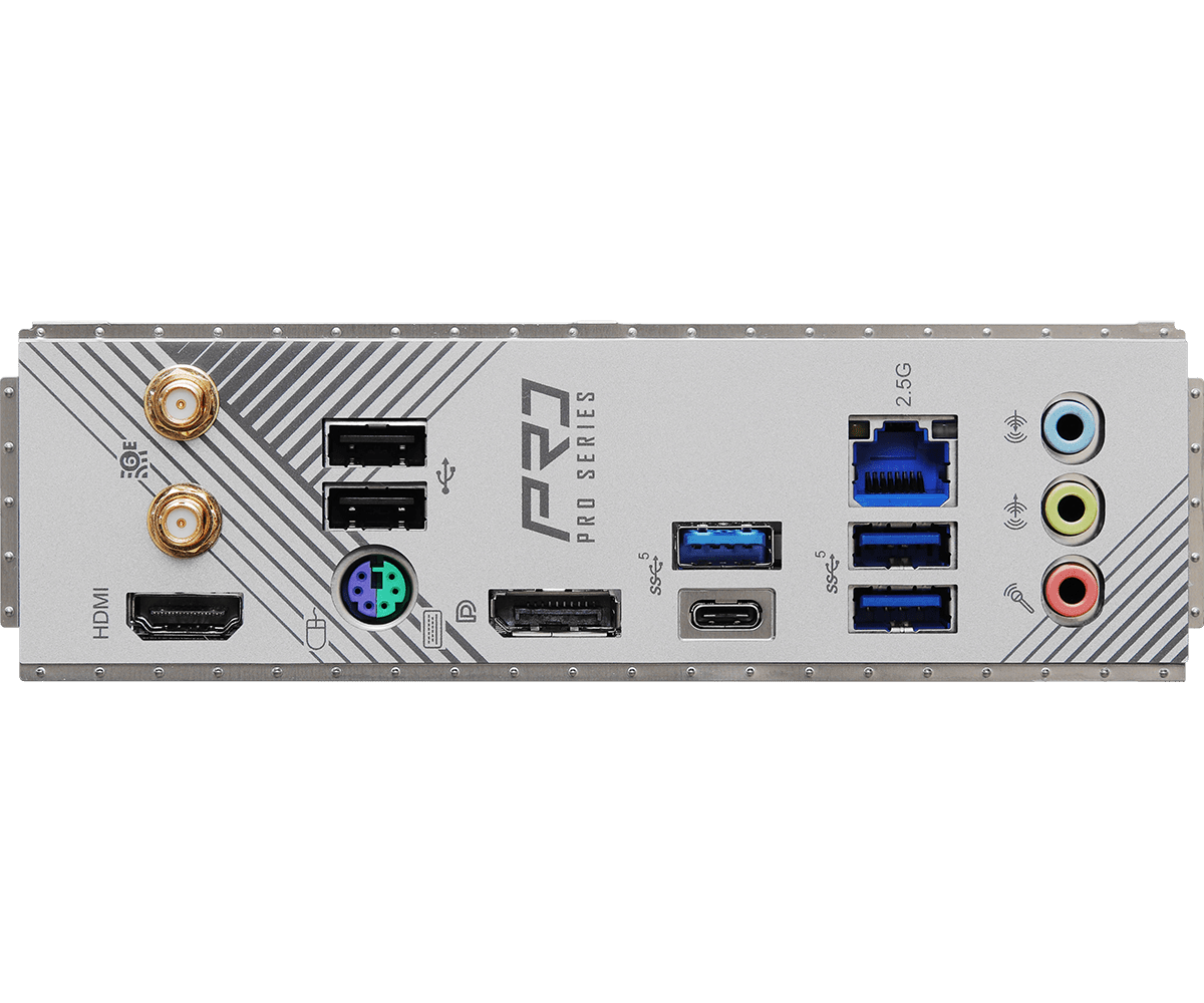 ASRock B760M Pro RS/D4 WiFi Intel LGA1700 Micro ATX Motherboard - 4710483941719 - Vektra Computers LLC