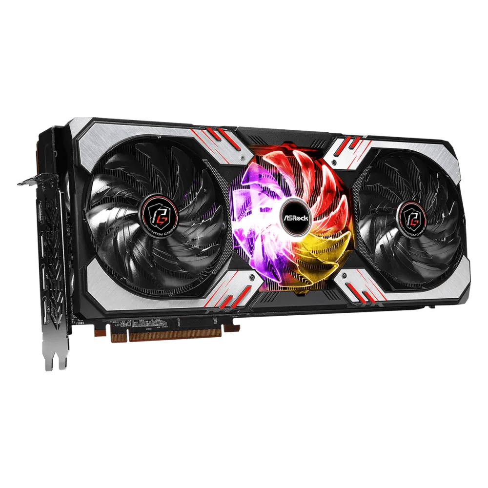 ASRock Radeon RX 6800 XT Phantom Gaming D 16GB OC Graphics Card | 90 - GA28ZZ - 00UANF | - Vektra Computers LLC
