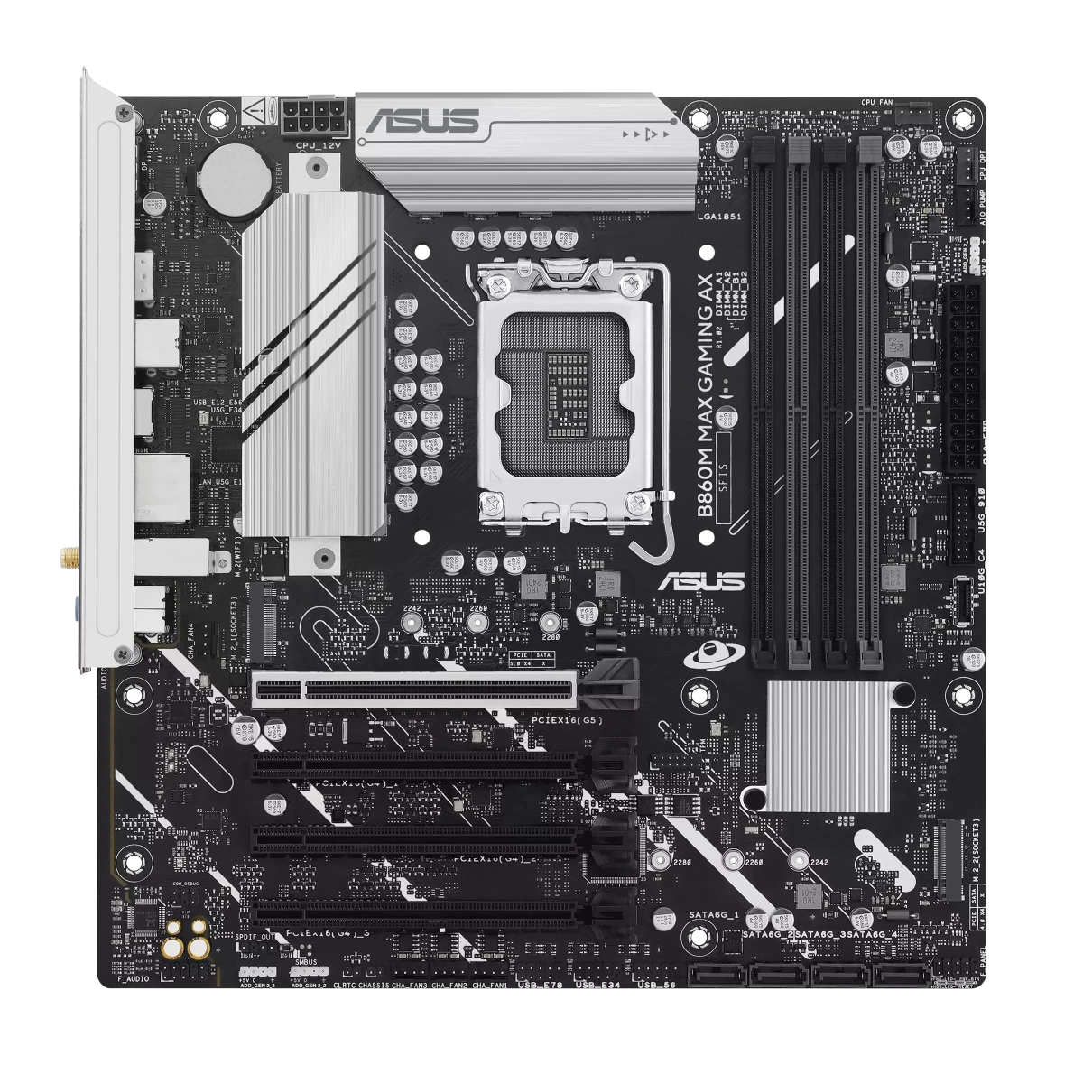 ASUS B860M MAX GAMING AX | Core Ultra 2 mATX Motherboard -  - Vektra Computers LLC