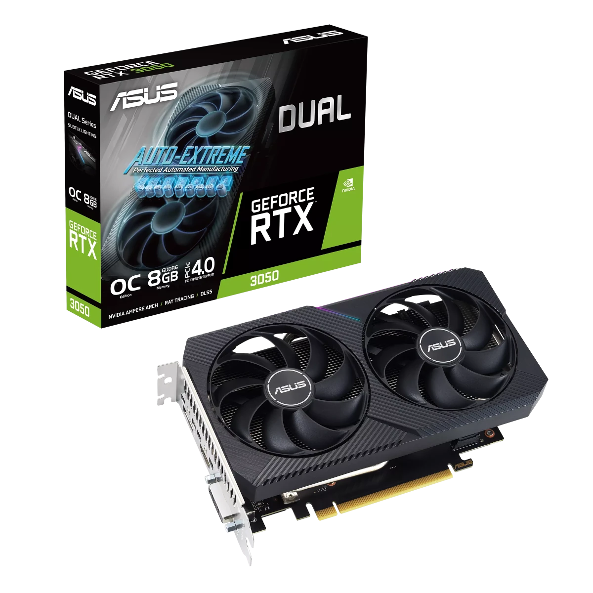 ASUS GeForce RTX 3050 8GB V2 Dual OC Edition Graphics Card -  - Vektra Computers LLC