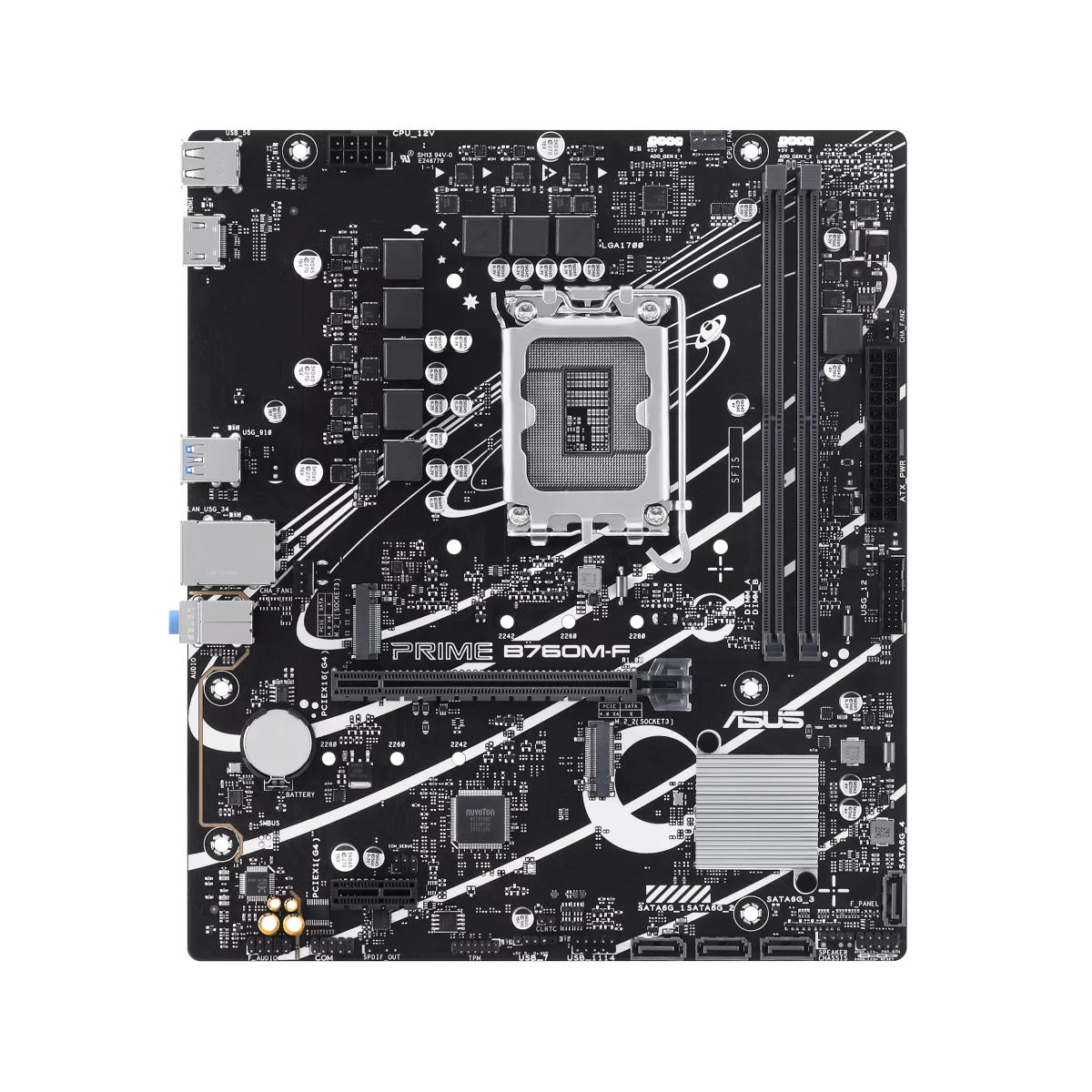 ASUS PRIME B760M - F | LGA1700 mATX Motherboard -  - Vektra Computers LLC