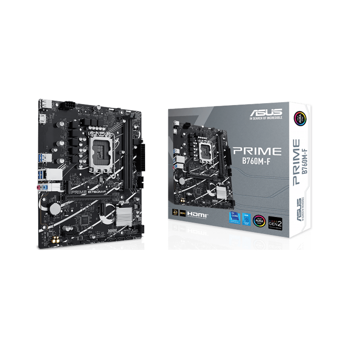 ASUS PRIME B760M - F | LGA1700 mATX Motherboard -  - Vektra Computers LLC