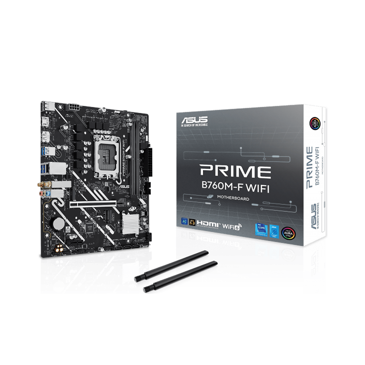 ASUS PRIME B760M - F WIFI | LGA1700 mATX Motherboard -  - Vektra Computers LLC