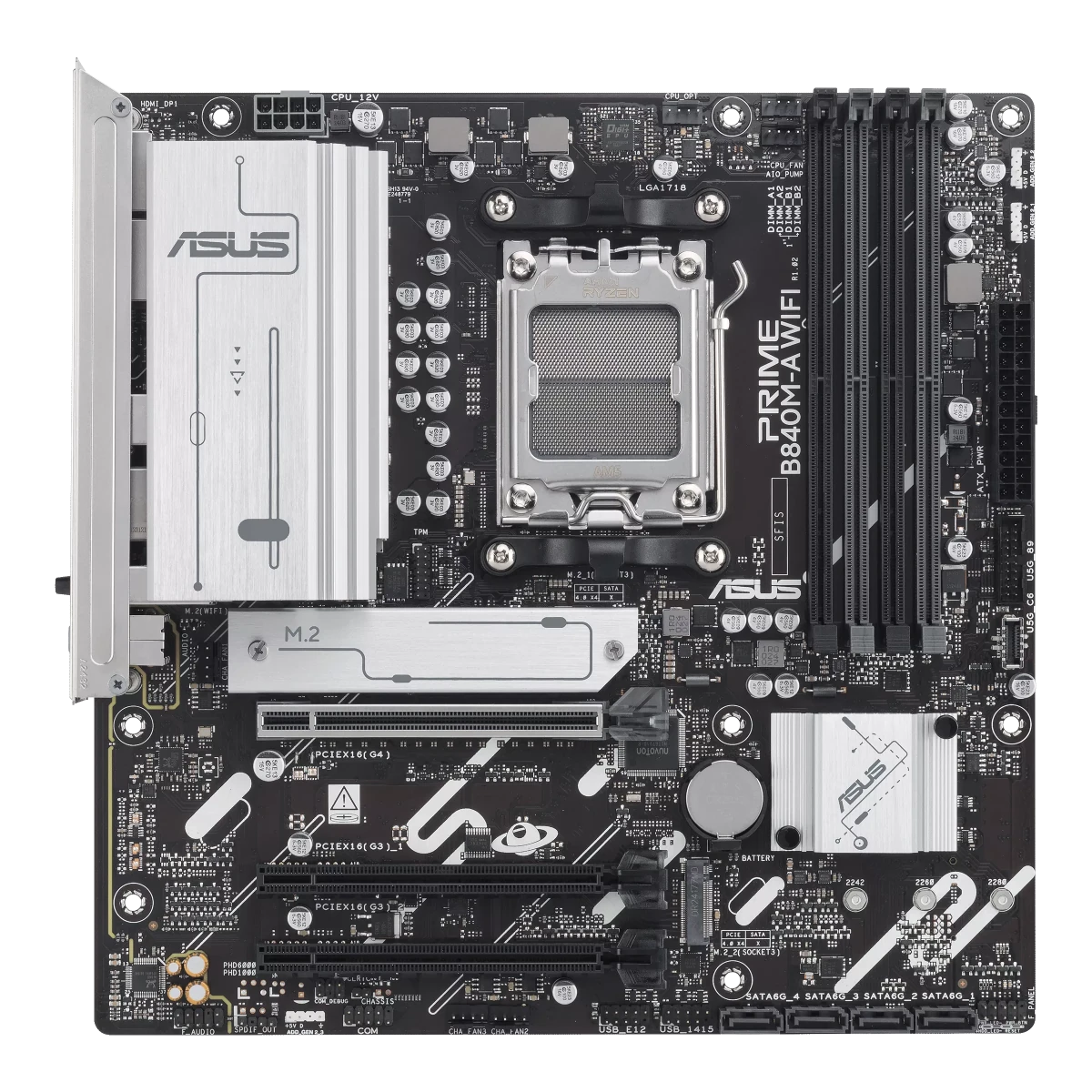 ASUS PRIME B840M - A WiFi | AM5 mATX Motherboard -  - Vektra Computers LLC