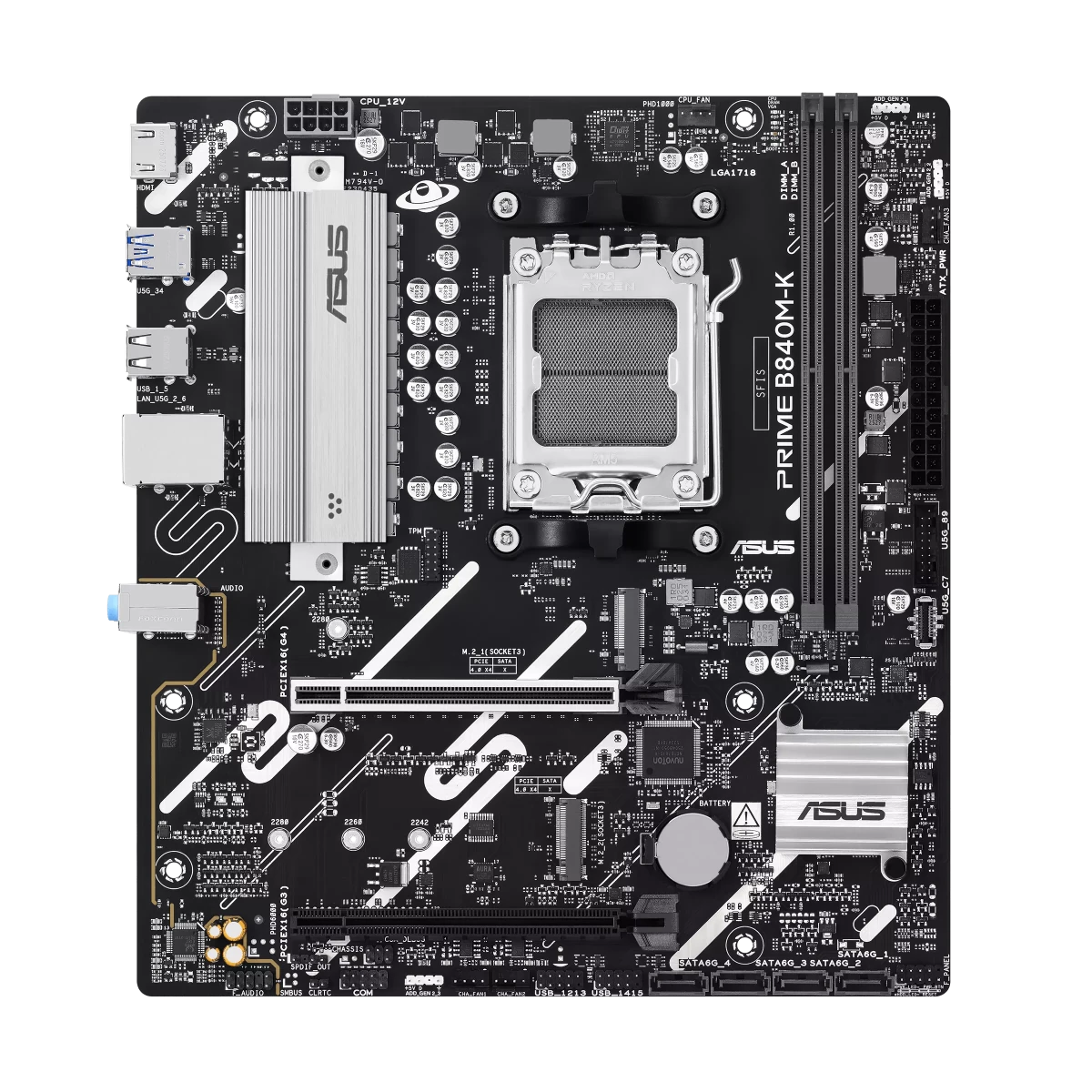 ASUS PRIME B840M - K | AM5 mATX Motherboard -  - Vektra Computers LLC