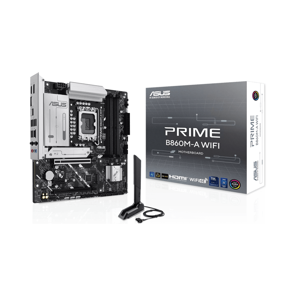 ASUS PRIME B860M - A WiFi | Core Ultra 2 mATX Motherboard -  - Vektra Computers LLC