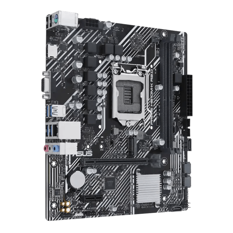 ASUS PRIME H510M - K R2.0 Intel 500 Series mATX Motherboard | 90MB1E80 - M0EAY0 | - Vektra Computers LLC