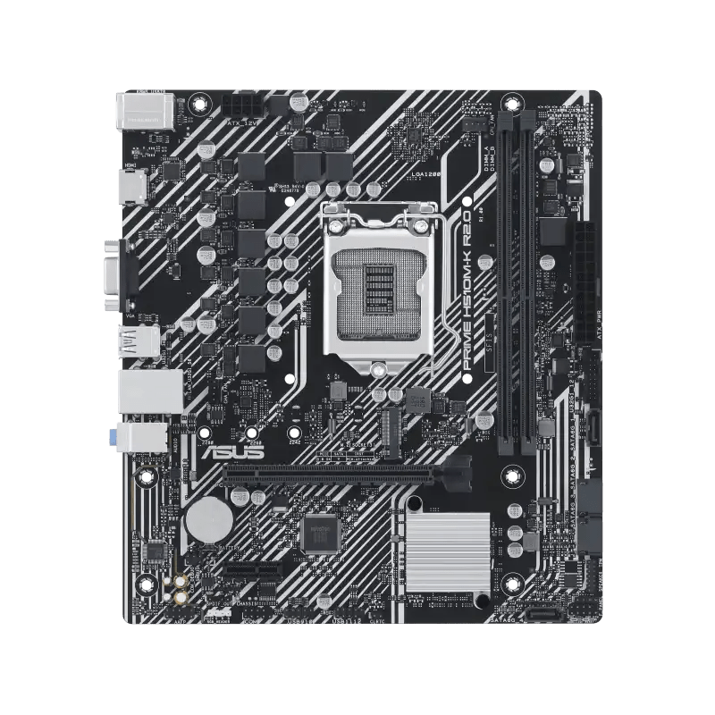 ASUS PRIME H510M - K R2.0 Intel 500 Series mATX Motherboard | 90MB1E80 - M0EAY0 | - Vektra Computers LLC