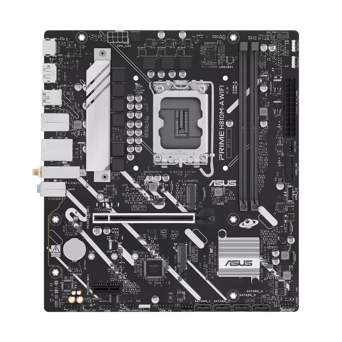ASUS PRIME H810M - A WIFI | Core Ultra 2 mATX Motherboard -  - Vektra Computers LLC