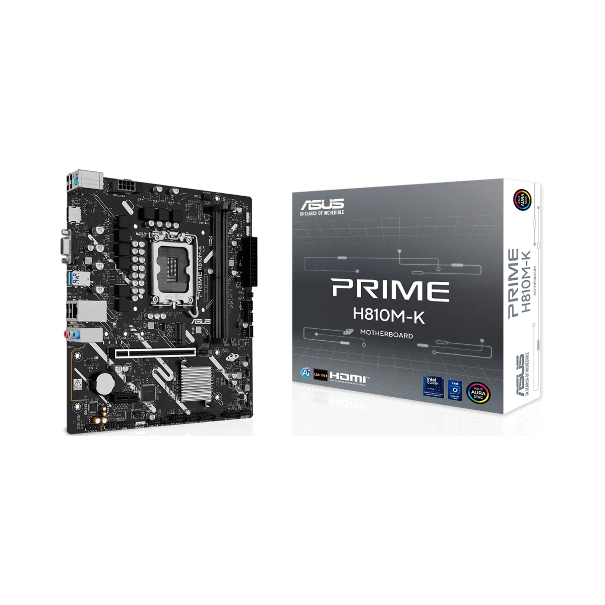 ASUS PRIME H810M - K | Core Ultra 2 mATX Motherboard -  - Vektra Computers LLC