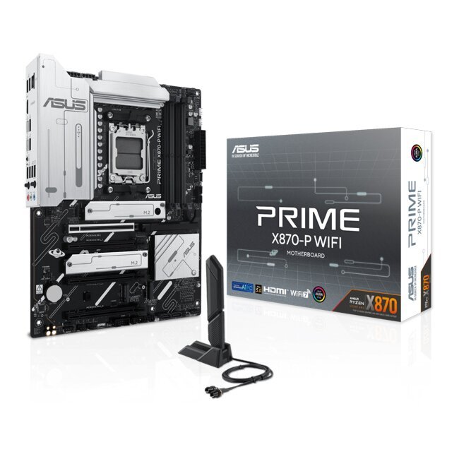 ASUS PRIME X870 - P WIFI AMD AM5 ATX Motherboard | 90MB1IS0 - M0EAY0 - Vektra Computers LLC