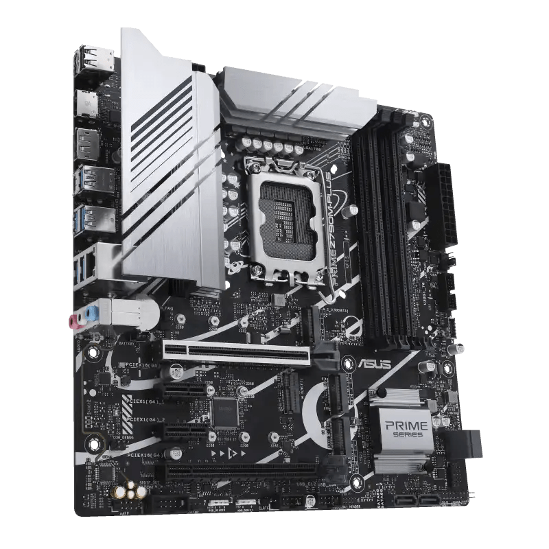 ASUS PRIME Z790M - PLUS Intel 700 Series mATX Motherboard | 90MB1E70 - M1EAY0 | - Vektra Computers LLC
