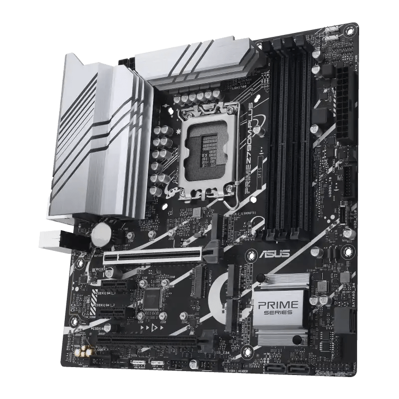 ASUS PRIME Z790M - PLUS Intel 700 Series mATX Motherboard | 90MB1E70 - M1EAY0 | - Vektra Computers LLC
