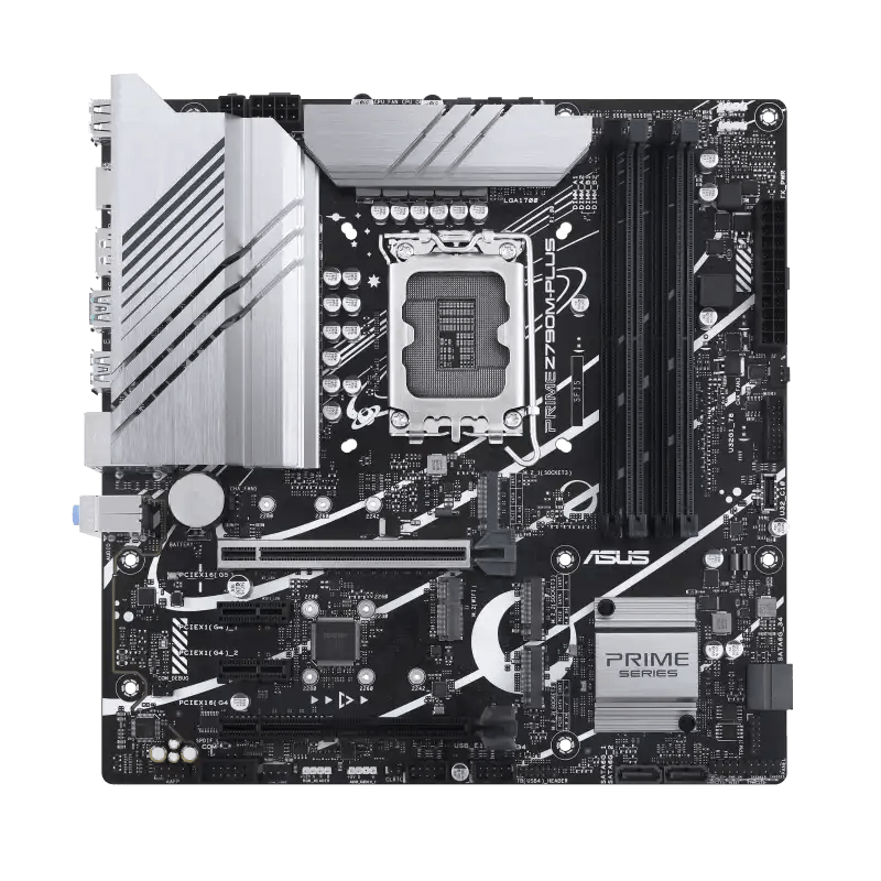 ASUS PRIME Z790M - PLUS Intel 700 Series mATX Motherboard | 90MB1E70 - M1EAY0 | - Vektra Computers LLC