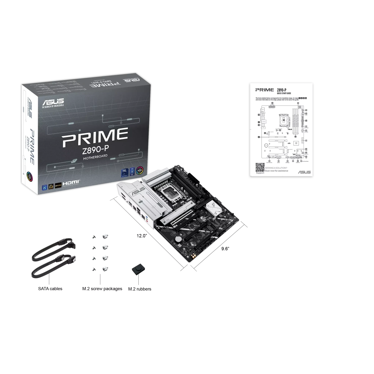 ASUS PRIME Z890 - P | Core Ultra 2 ATX Motherboard -  - Vektra Computers LLC