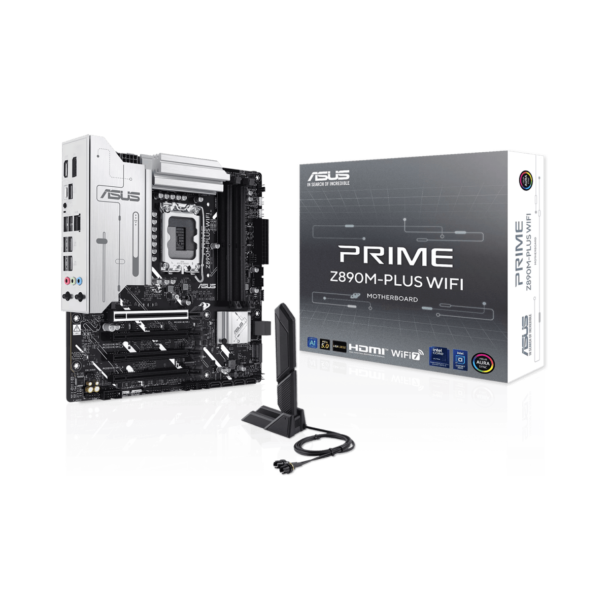 ASUS PRIME Z890M - PLUS WiFi | Core Ultra 2 mATX Motherboard -  - Vektra Computers LLC