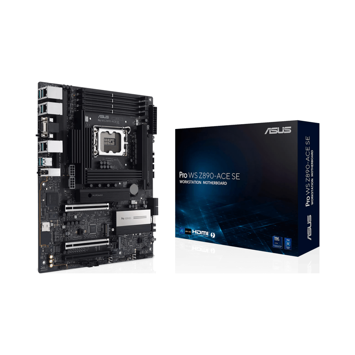 ASUS PRO WS Z890 - ACE SE | Core Ultra 2 ATX Motherboard -  - Vektra Computers LLC