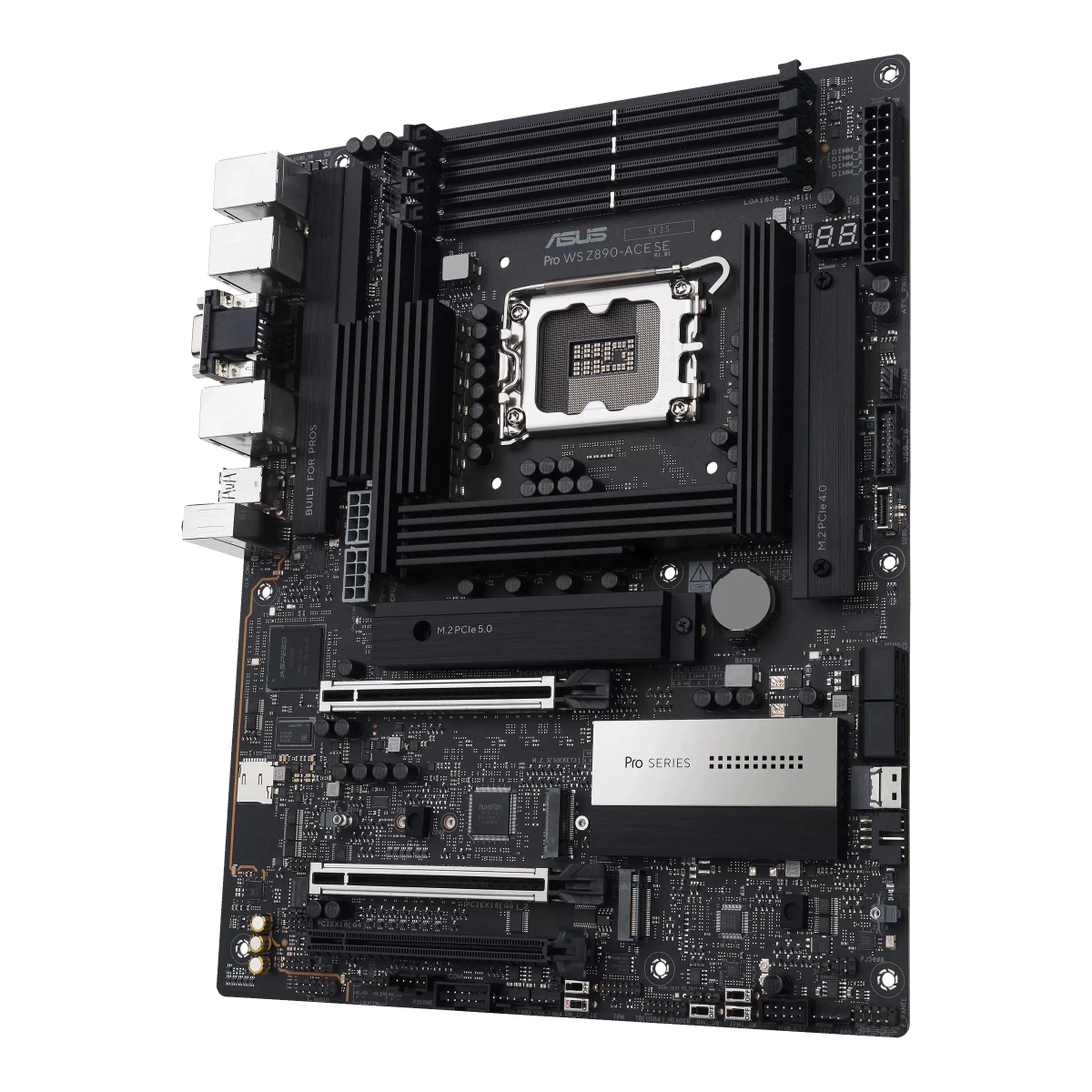 ASUS PRO WS Z890 - ACE SE | Core Ultra 2 ATX Motherboard -  - Vektra Computers LLC